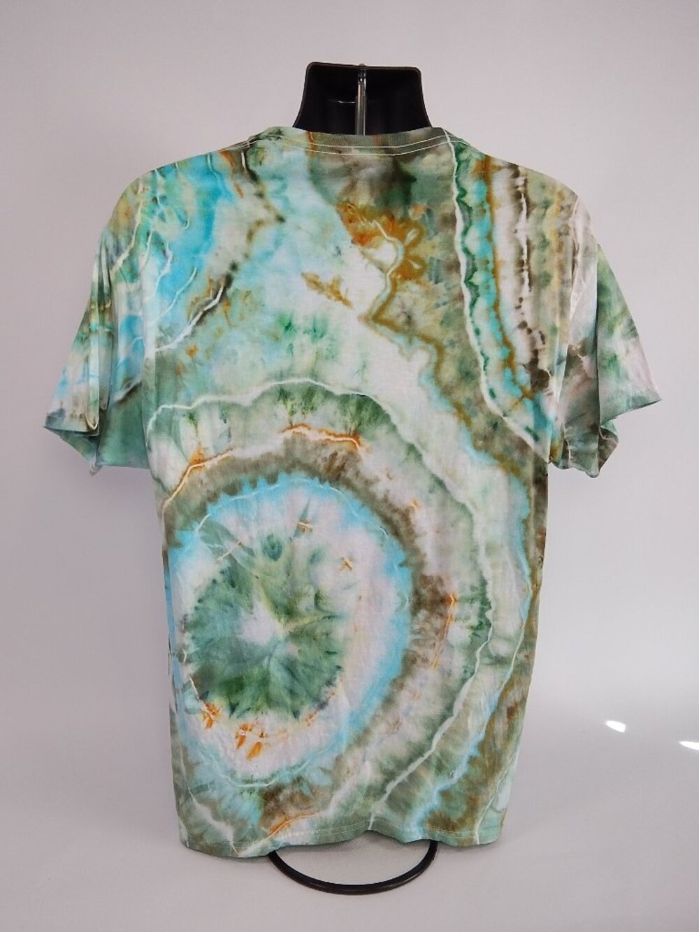 Mens Large Hanes "Geode" Ice Dyed T-Shirt - Picture 2 of 2
